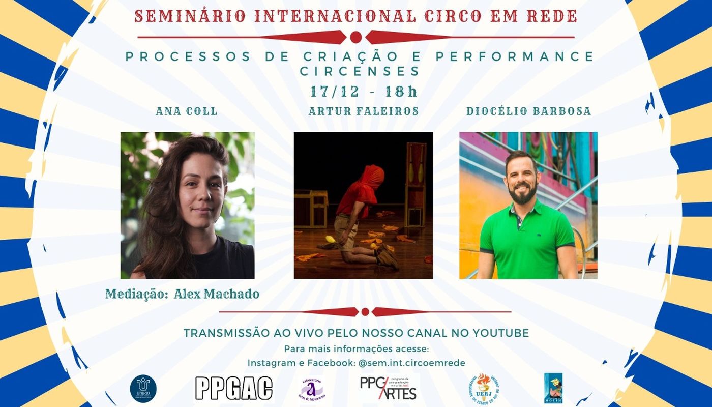 SEMINÁRIO INTERNACIONAL CIRCO EM REDE - Circus Events - CircusTalk