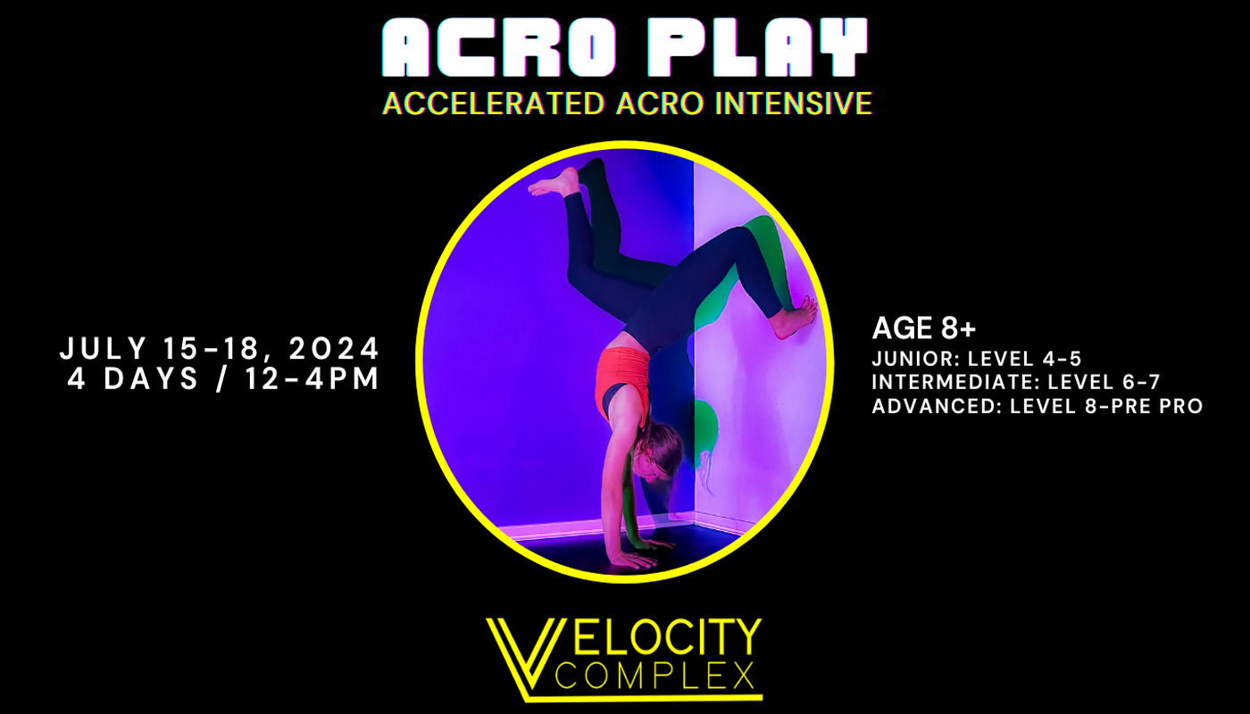 Accelerated AcroPLAY Intensive - Performing Arts Events - StageLync