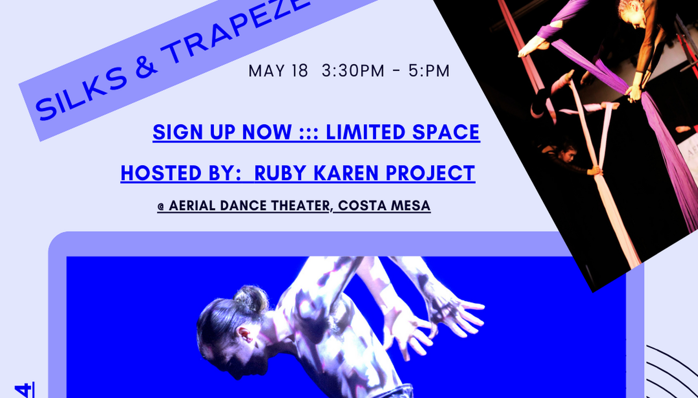 Silks and Trapeze Workshop by Kevin Holland - Performing Arts Events - StageLync