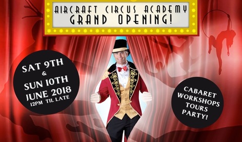 Grand Opening AirCraft Circus Academy new space  - Circus Events - CircusTalk