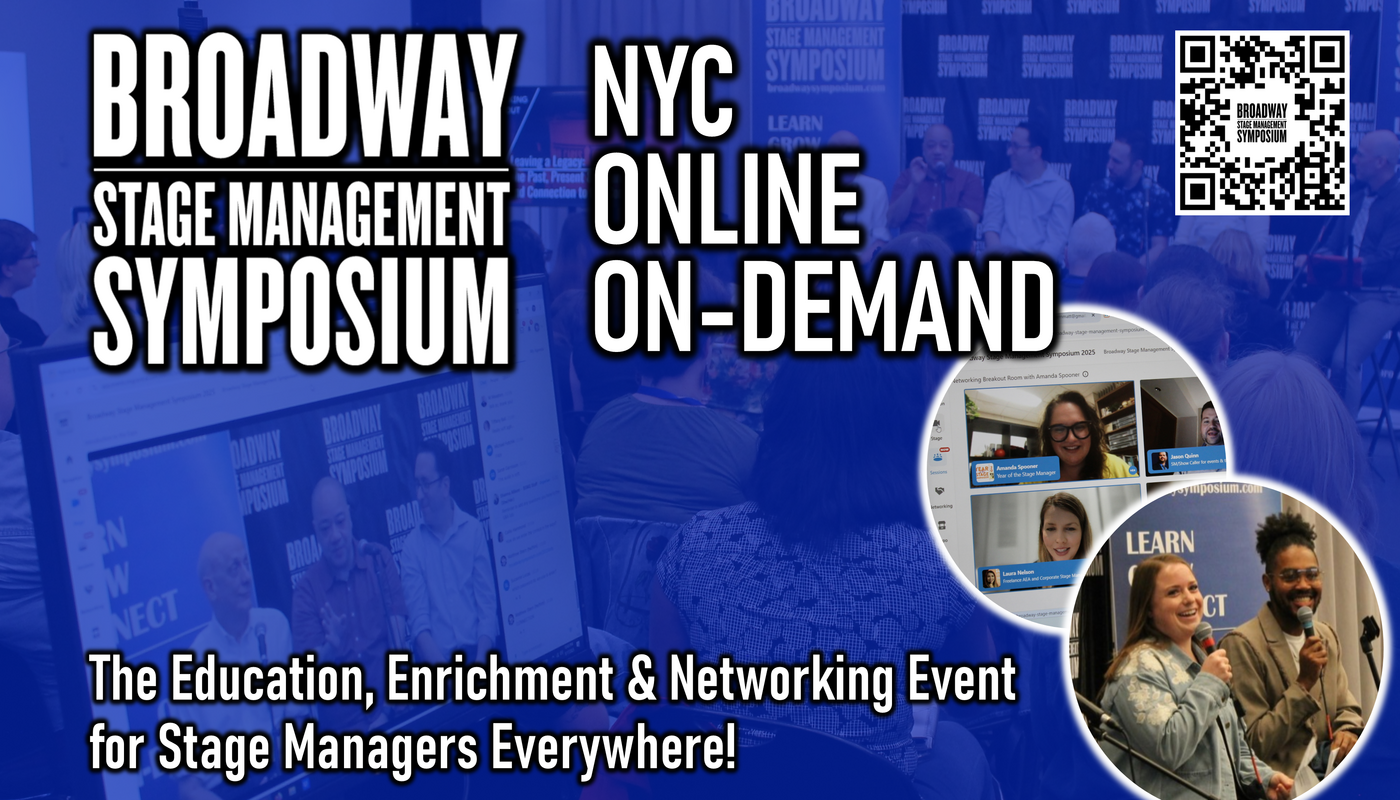 Broadway Stage Management Symposium - Performing Arts Events - StageLync
