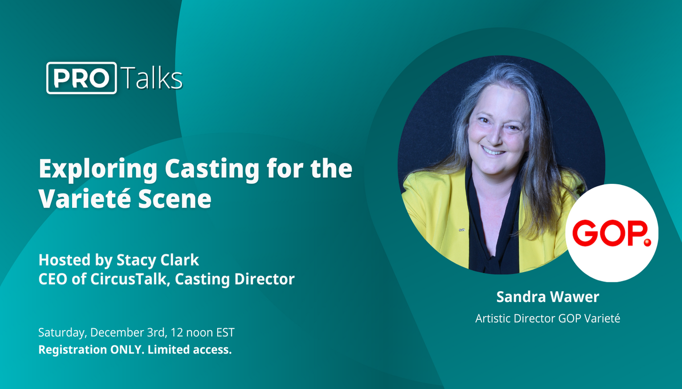 PRO Talk: Exploring Casting from the Varieté Scene - Performing Arts Events - StageLync