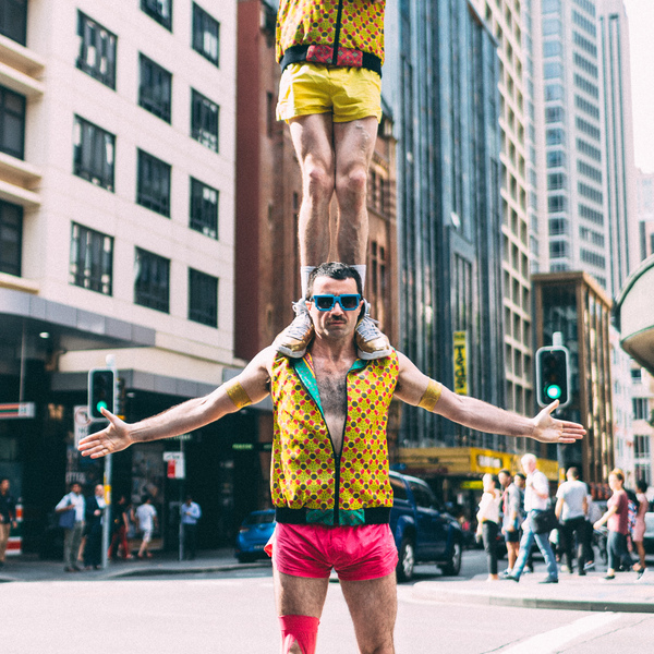 Lords of Strut at Beatyard Music festival - Circus Events - CircusTalk