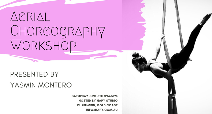 Aerial Silks Choreography with Yasmin Montero - Performing Arts Events - StageLync