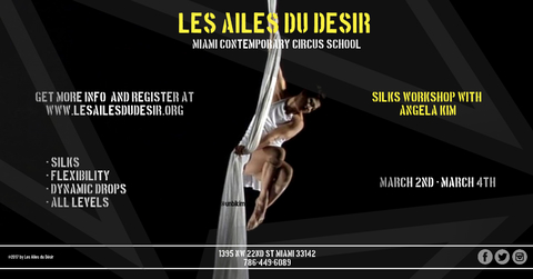 Silks workshop with Angela Kim - Performing Arts Events - StageLync