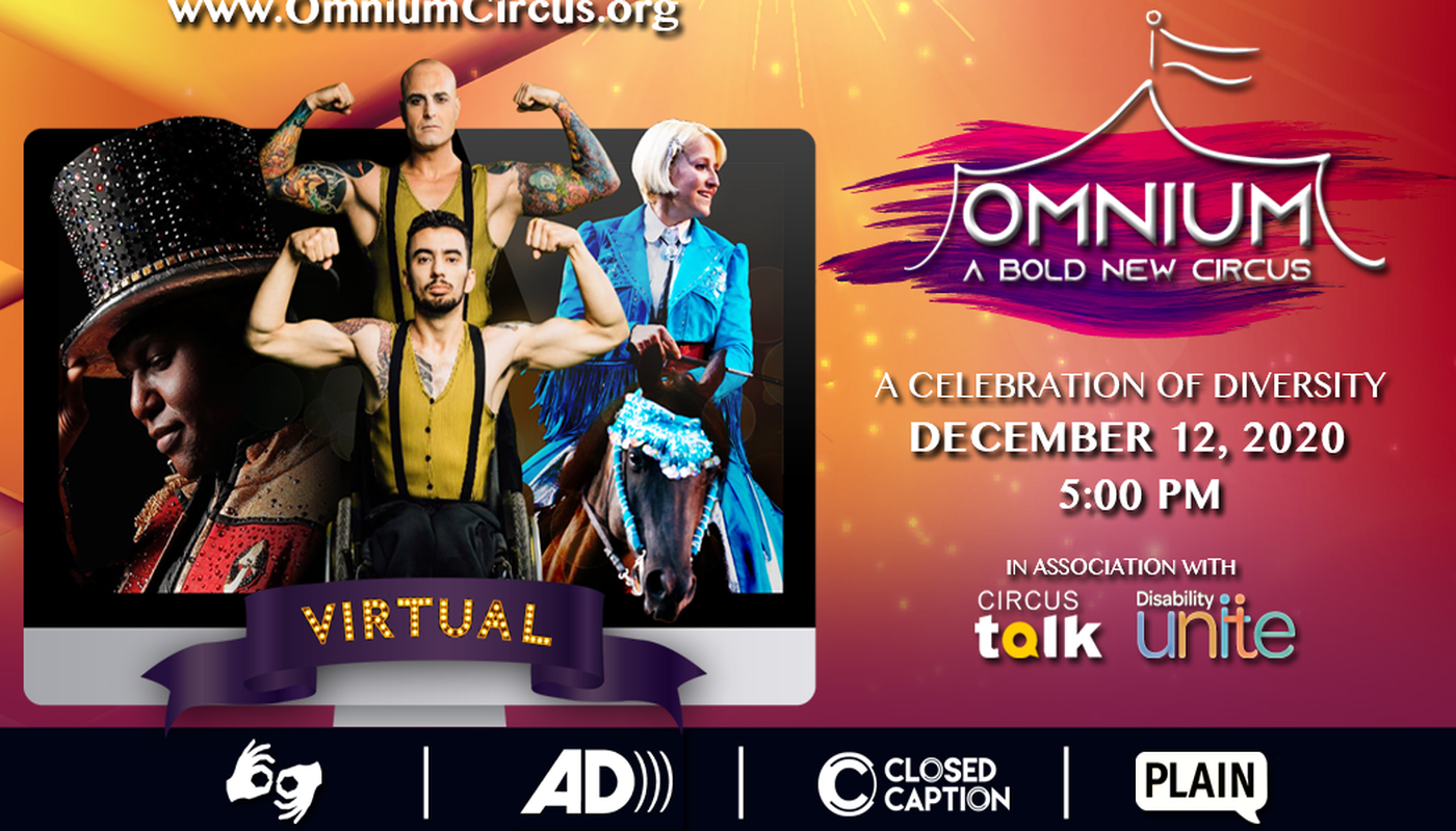 Omnium: A Bold New Circus - Virtual Celebration of Diversity - Performing Arts Events - StageLync