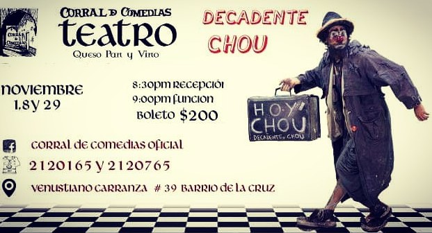 Decadente choU - Circus Events - CircusTalk