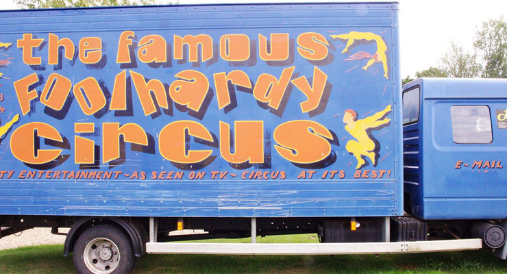 Circus Talk: Foolhardy Circus by Cosmo Hardy - Performing Arts Events - StageLync