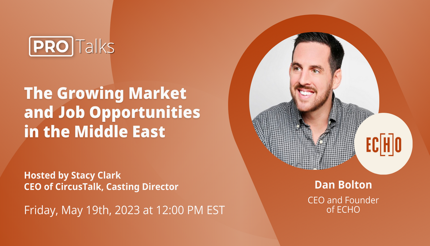 PRO Talk: The Growing Market In The Middle East - Performing Arts Events - StageLync