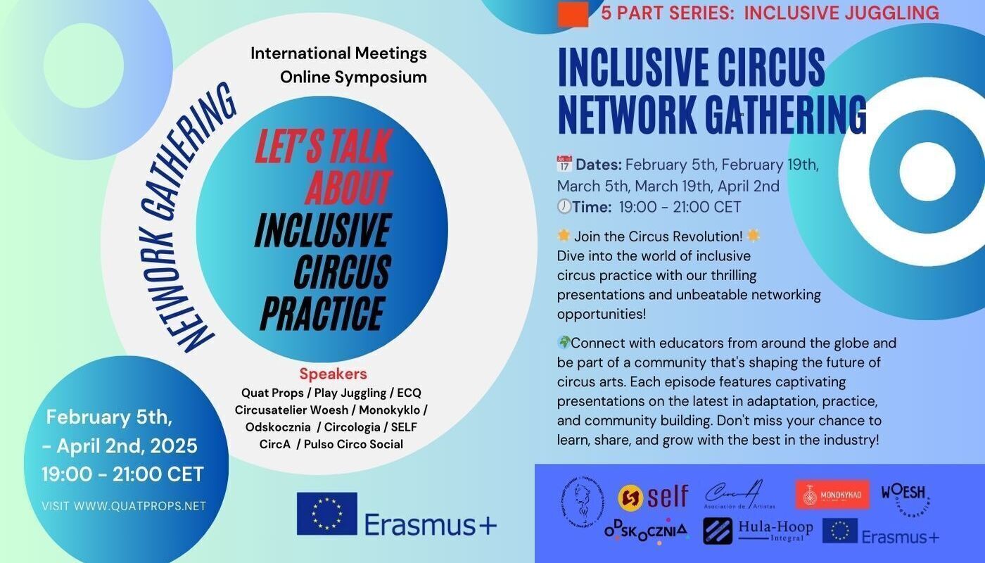 Inclusive Circus Network Gathering - Performing Arts Events - StageLync