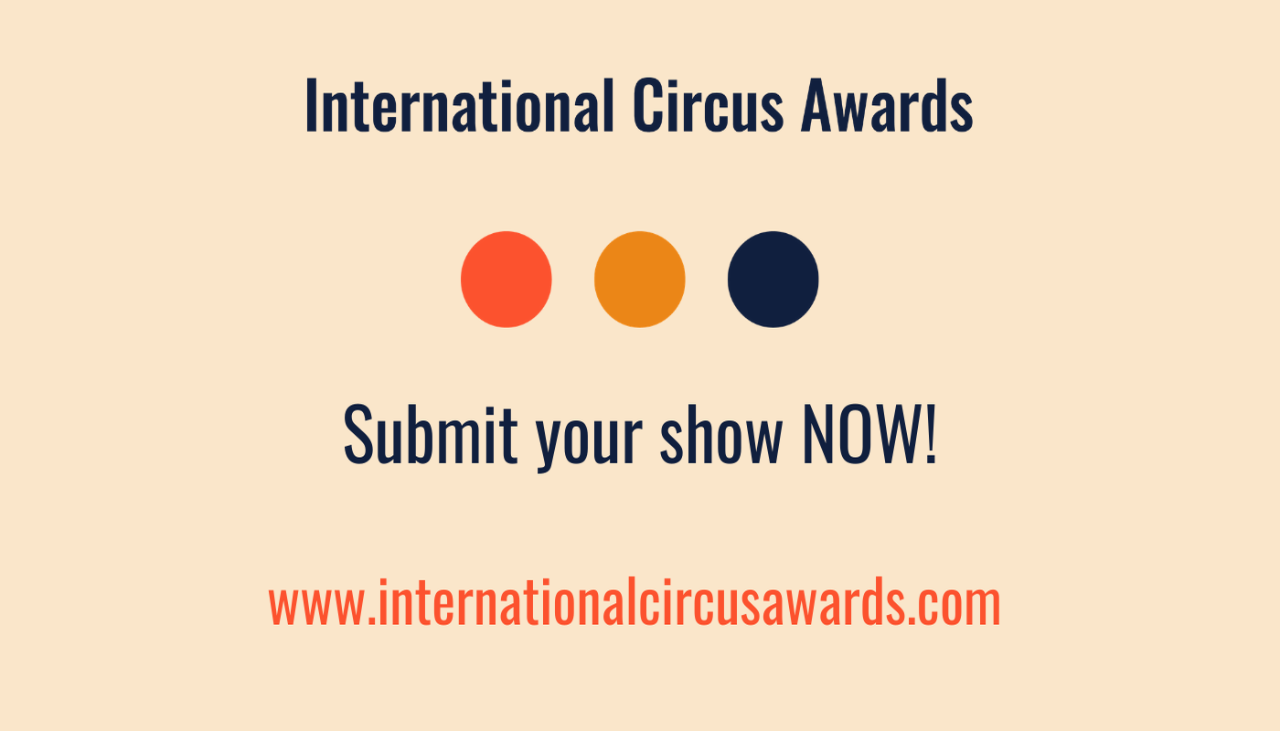 International Circus Awards Submissions - Performing Arts Events - StageLync