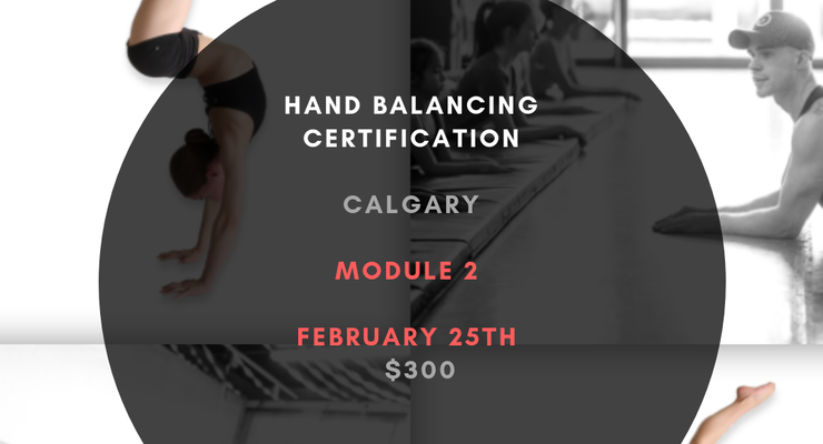 Hand Balancing Module 2 - Circus Events - CircusTalk