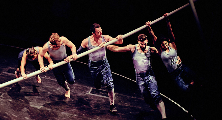 Tipping Point – Ockham’s Razor, produced by Turtle Key Arts - Circus Events - CircusTalk