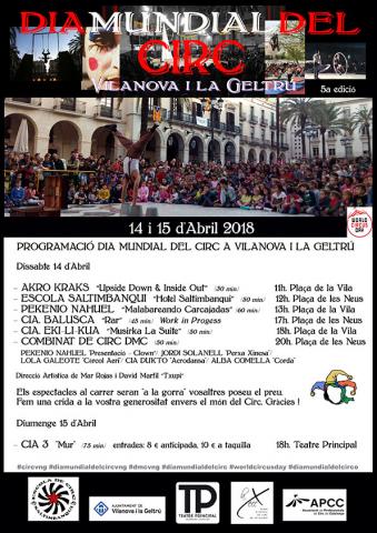 World Circus Day in Vilanova i la Geltr&uacute; (Spain) - Circus Events - CircusTalk