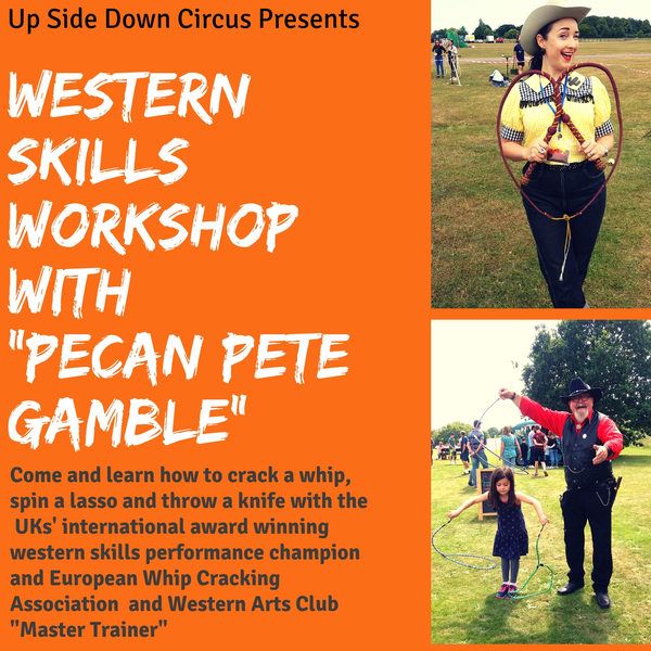 Western Skills with Pecan Pete Gamble - Performing Arts Events - StageLync