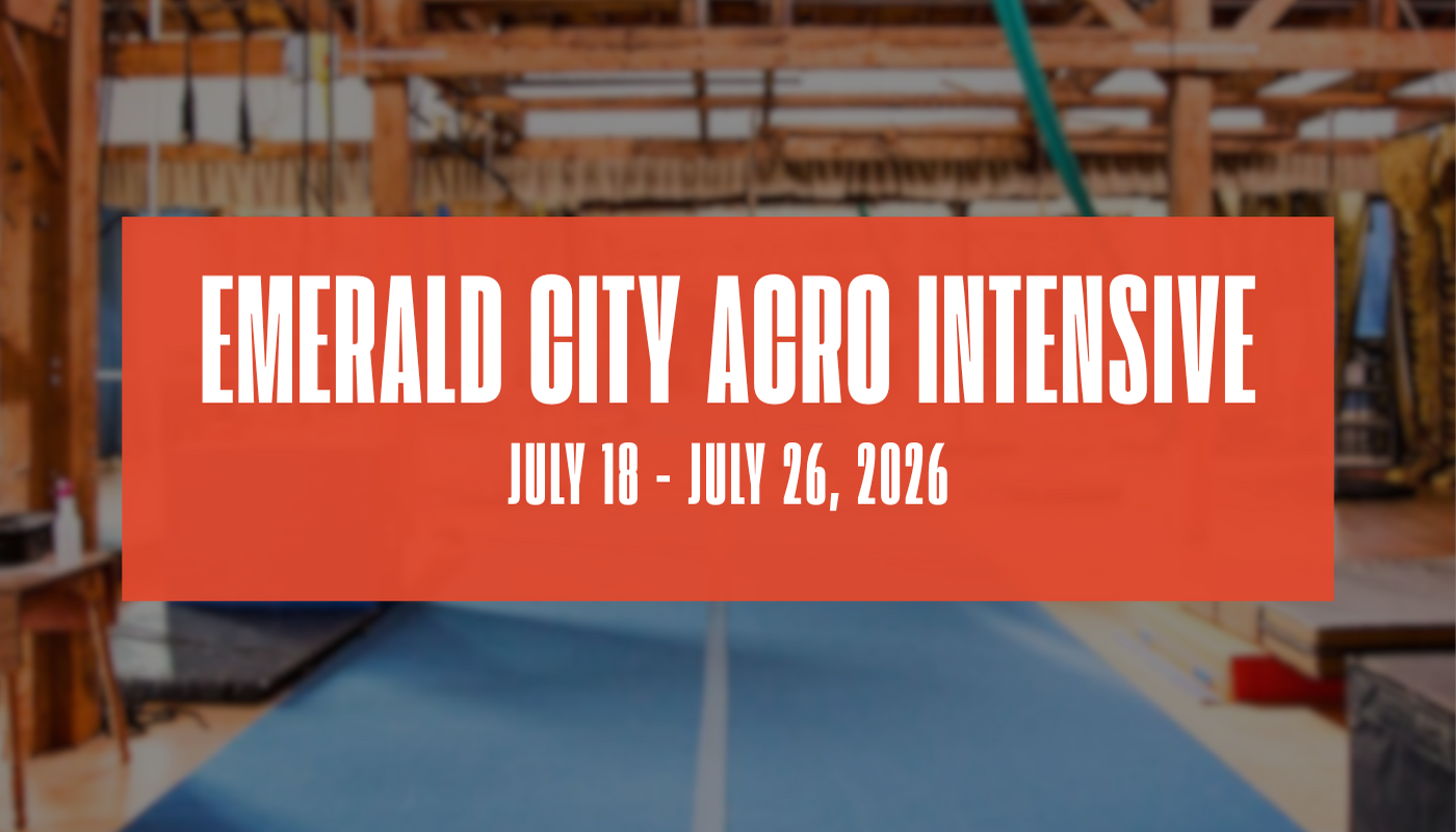Emerald City Acro Intensive 2026 - Performing Arts Events - StageLync