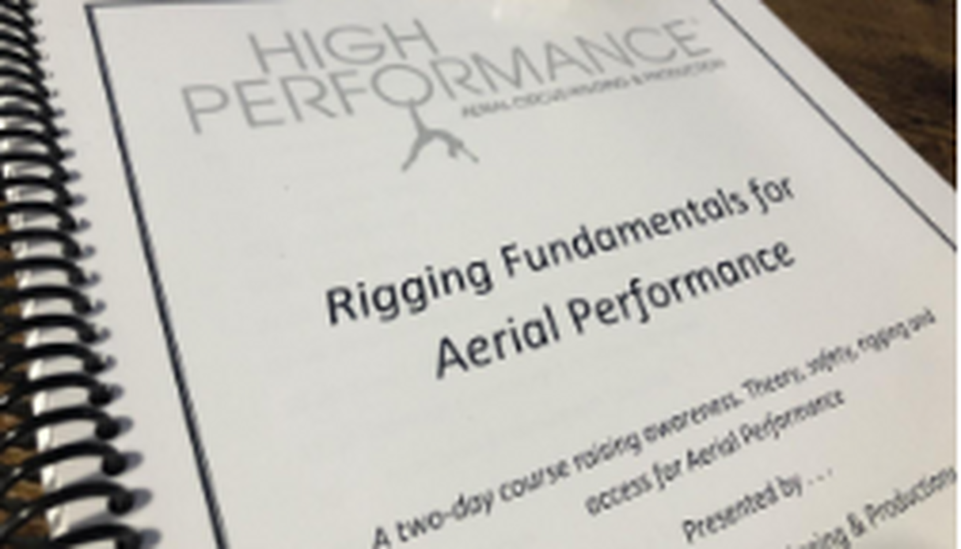 Rigging Fundamentals for Aerial Performance - Circus Events - CircusTalk