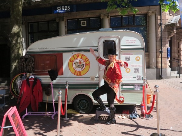 Circus250 Caravan - Performing Arts Events - StageLync