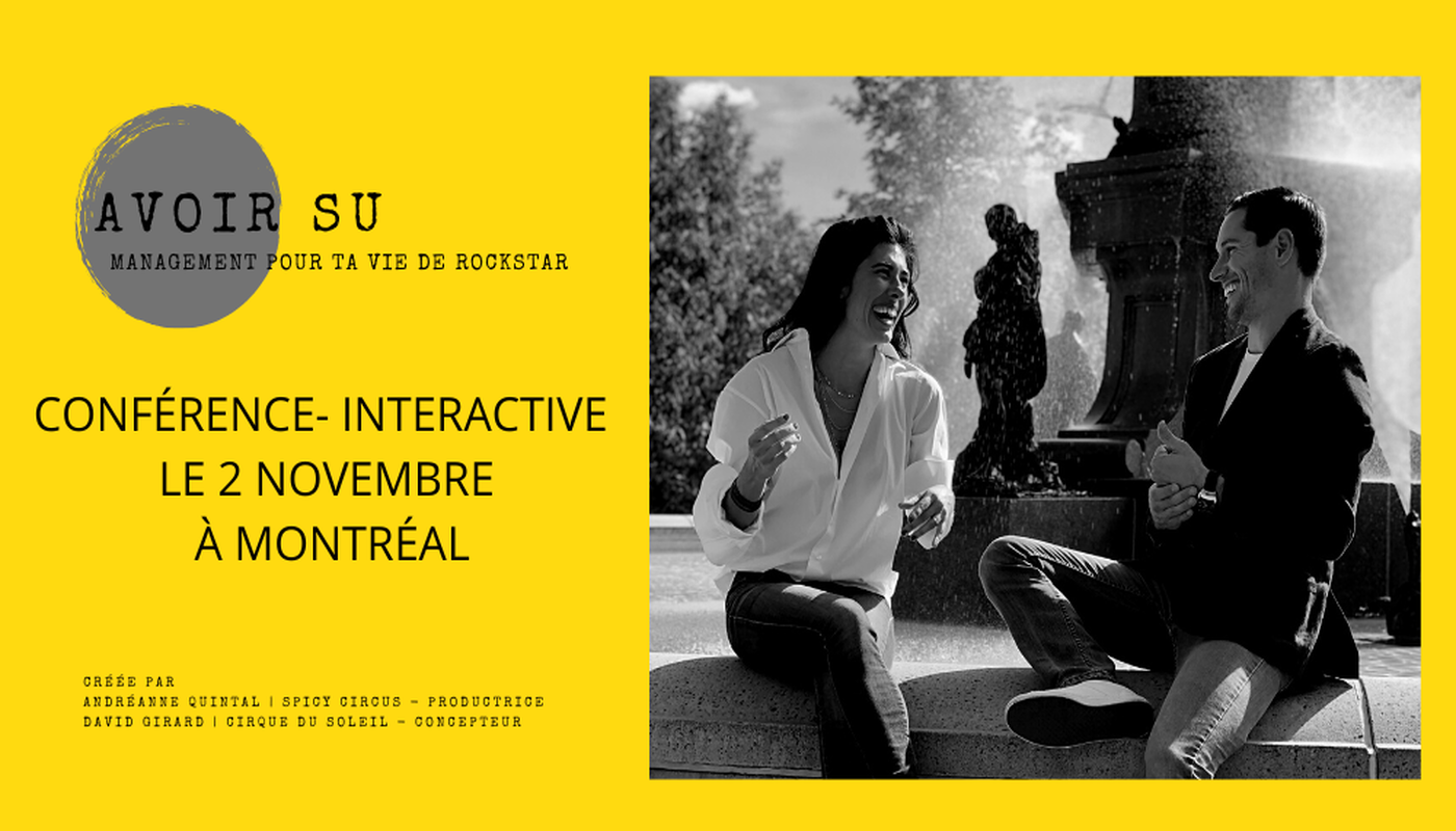 Avoir Su | Management pour ta vie de ROCKSTAR - Performing Arts Events - StageLync