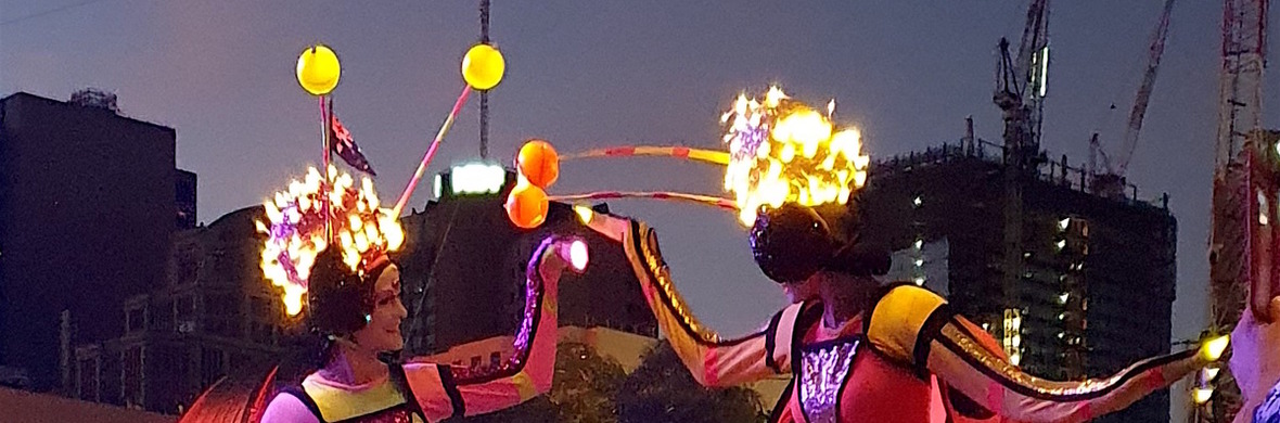 Illuminated Stilt Acts - Magical evenings - Performing Arts Acts - StageLync