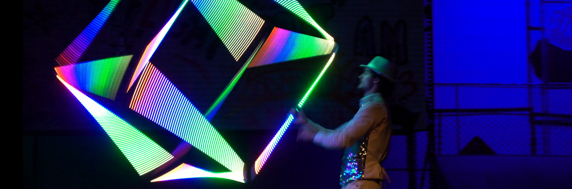 LED Juggling & Cube Spinning - Performing Arts Acts - StageLync