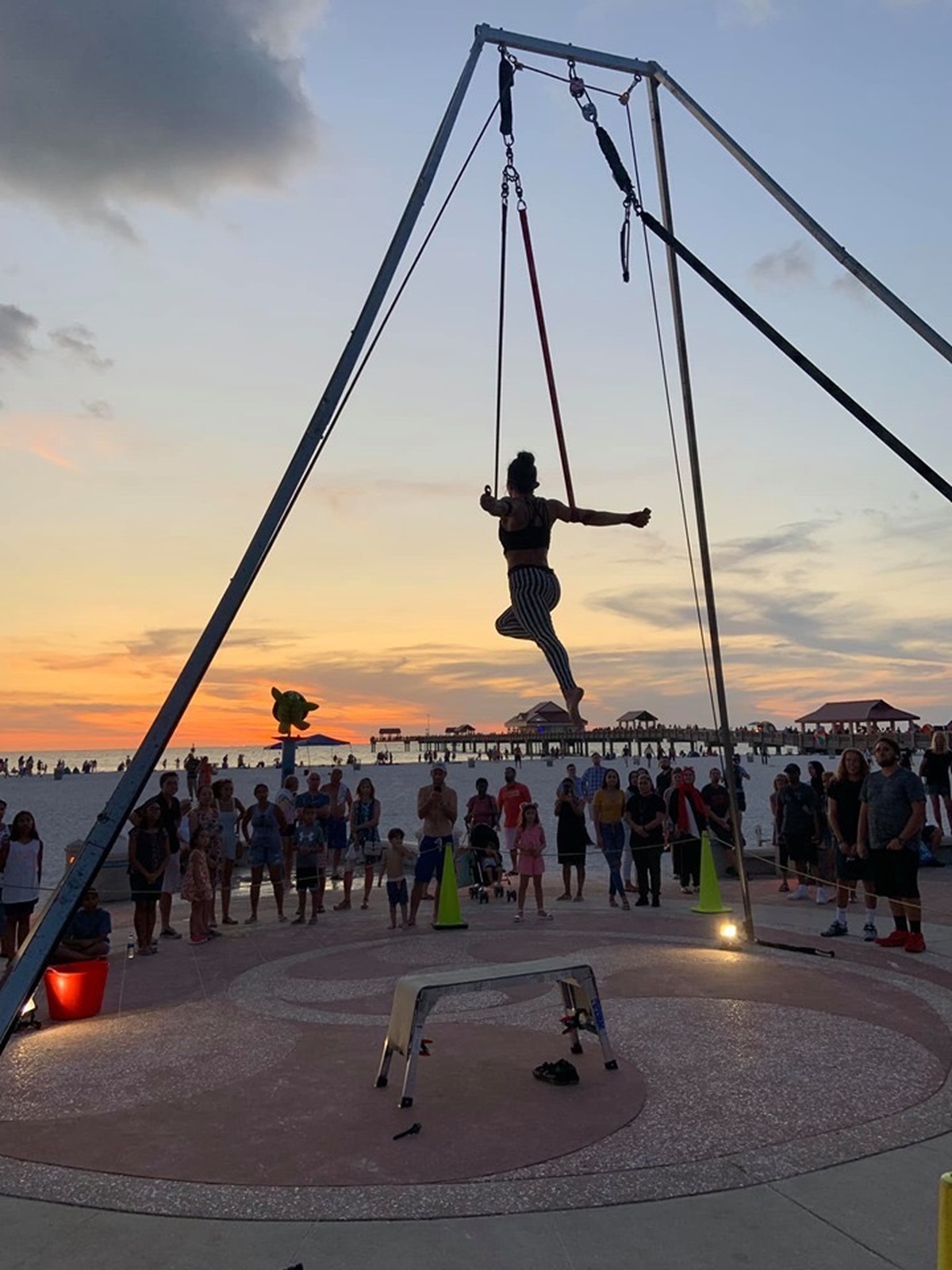 Strong and Amazing Aerial Stunt Show 