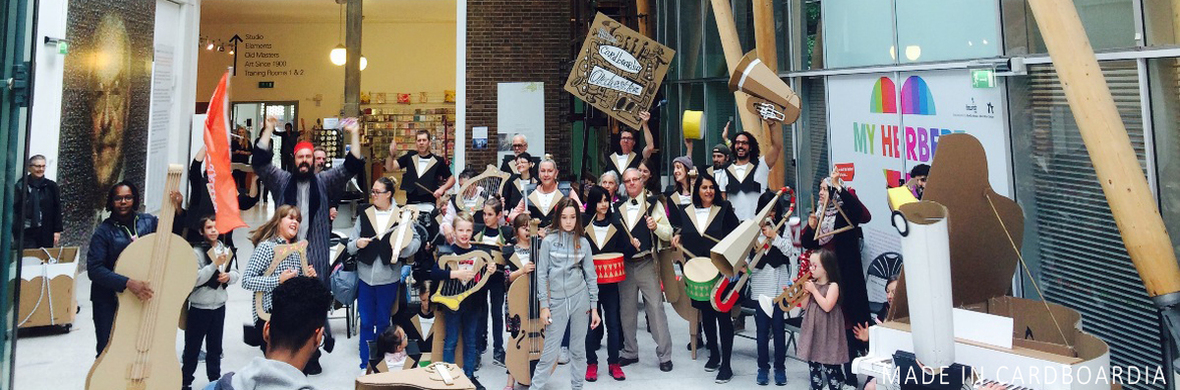 Official Cardboardia Orchestra - Performing Arts Shows - StageLync