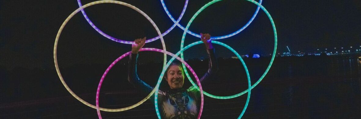 LED Hoops act - Performing Arts Acts - StageLync