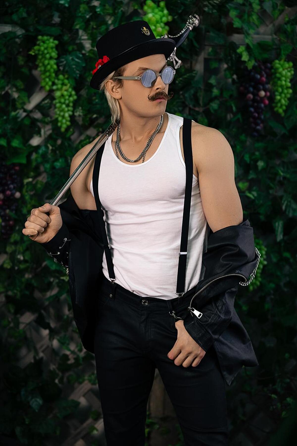 A Cinematic Danger Sword Swallow Act