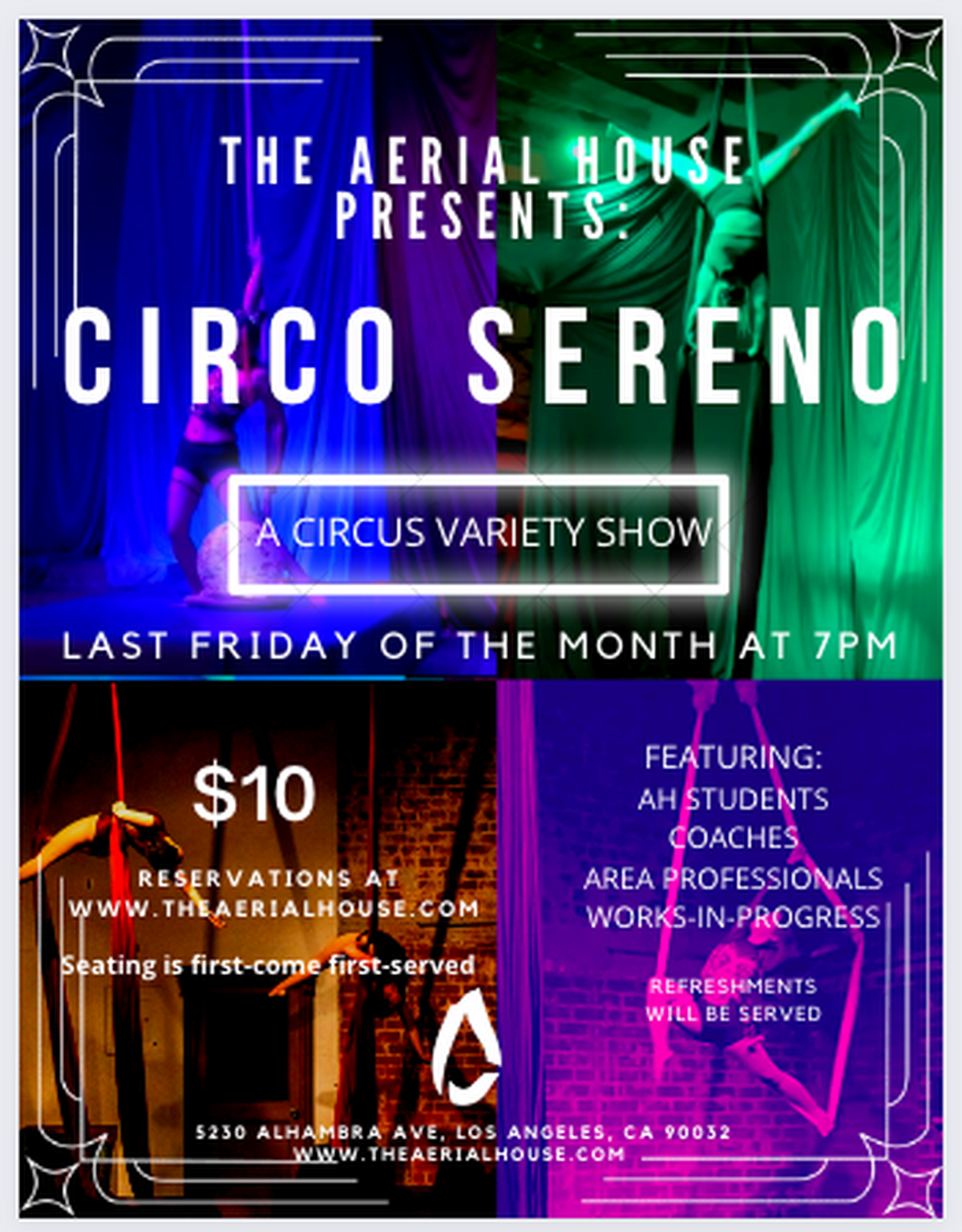 Circo Sereno - Performing Arts Events - StageLync