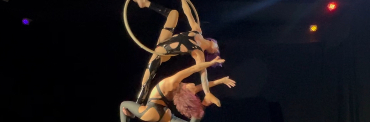 Duo diamanté hoop  - Performing Arts Acts - StageLync